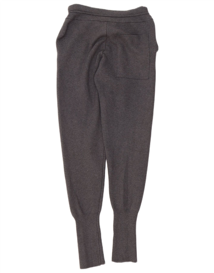 Zara Womens Tracksuit Trousers Joggers UK 8 Small Grey