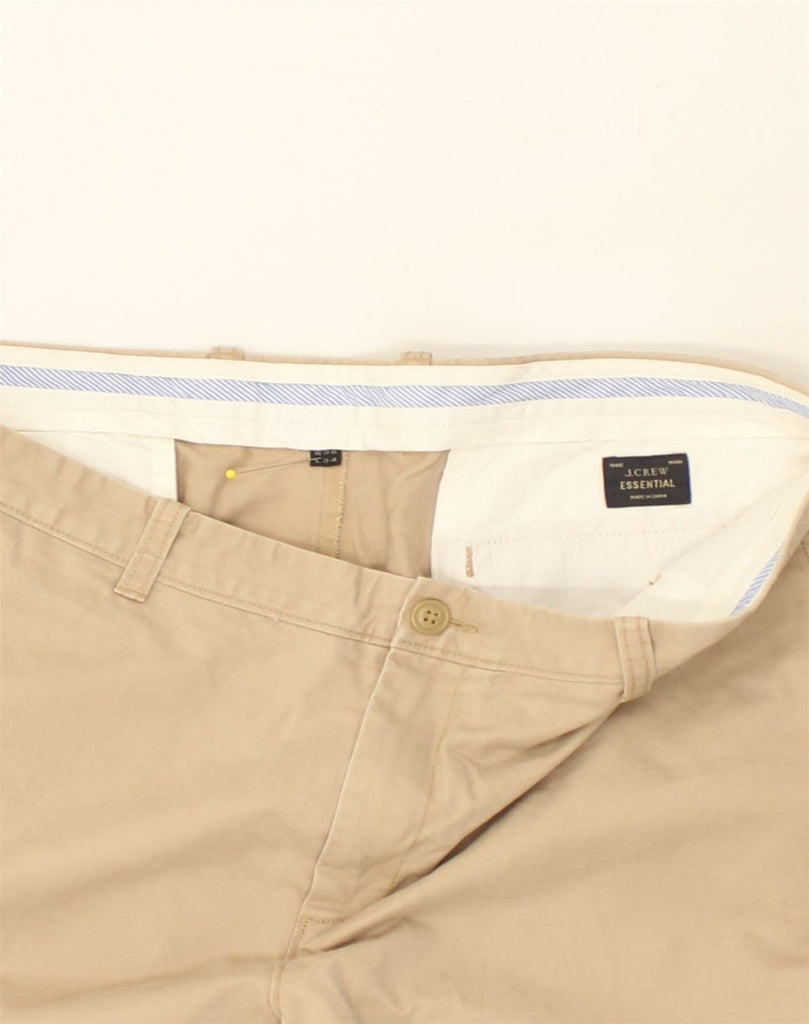 J. CREW Mens Slim Chino Trousers W36 L34  Beige Cotton | Vintage J. Crew | Thrift | Second-Hand J. Crew | Used Clothing | Messina Hembry 