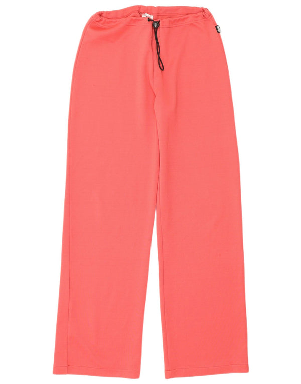Asics Womens Tracksuit Trousers UK 14 Large  Pink Polyester