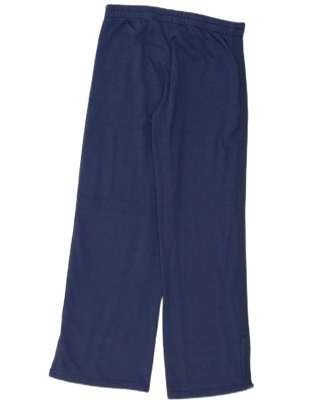 CONVERSE Womens Tracksuit Trousers UK 12 Medium  Navy Blue Colourblock