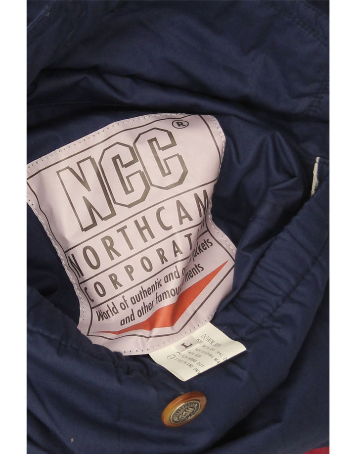 Vintage Mens Oversized Reversible Padded Jacket UK 40 Large Red