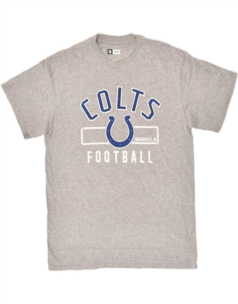 NFL Mens Colts Graphic T-Shirt Top Medium Grey | Vintage NFL | Thrift | Second-Hand NFL | Used Clothing | Messina Hembry 