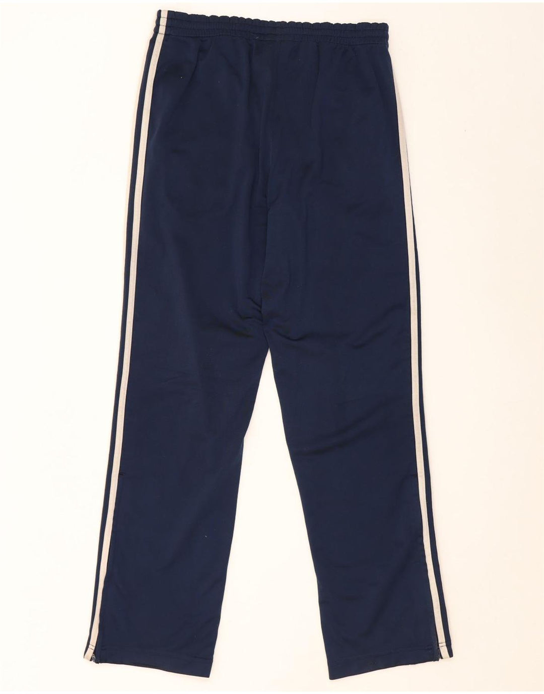 Adidas Mens Tracksuit Trousers Small Navy Blue Polyester