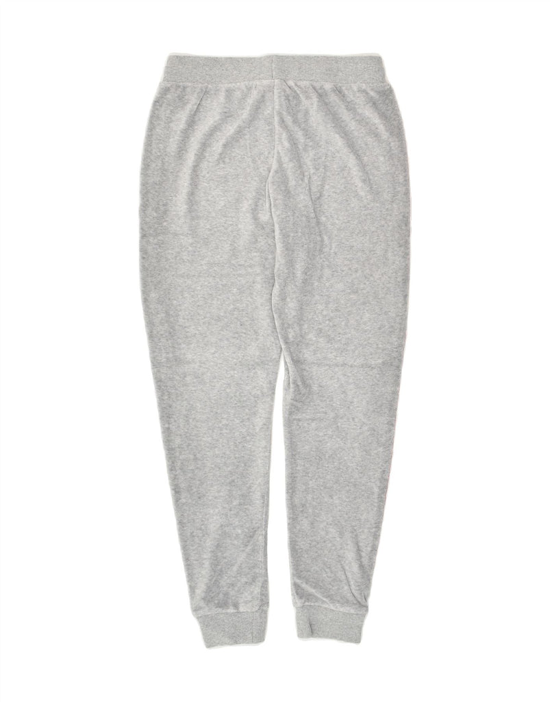 BENETTON Girls Tracksuit Trousers Joggers 10-11 Years XL  Grey Polyester | Vintage Benetton | Thrift | Second-Hand Benetton | Used Clothing | Messina Hembry 