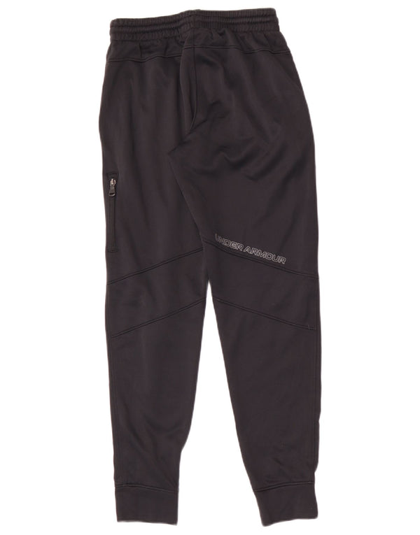 Under Armour Boys Tracksuit Trousers Joggers 11-12 Years Large Black
