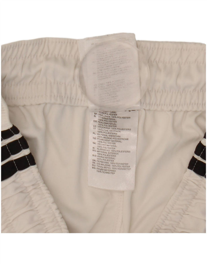Adidas Mens Sport Shorts Small  White Polyester