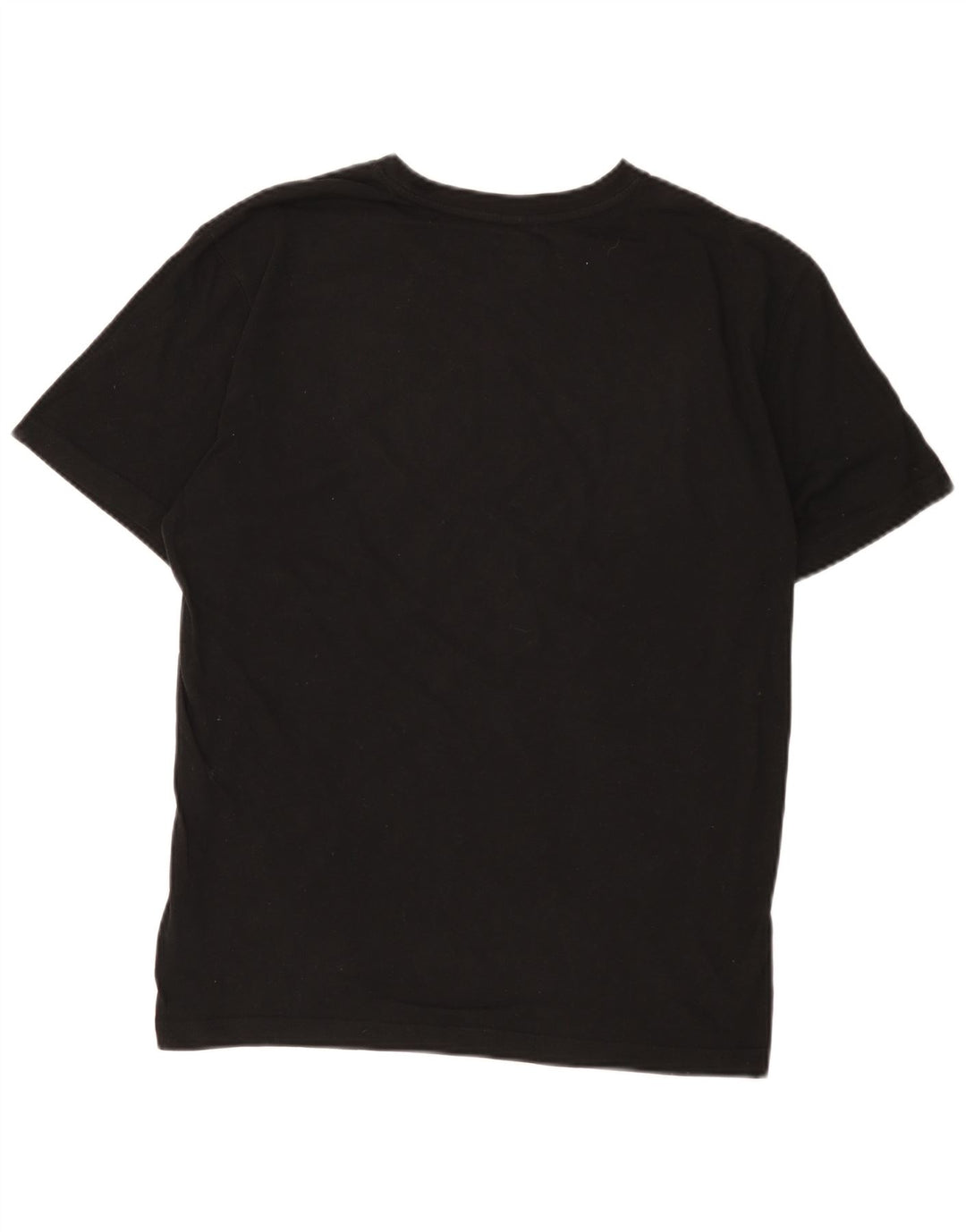 Reebok Mens Graphic T-Shirt Top Small Black Cotton