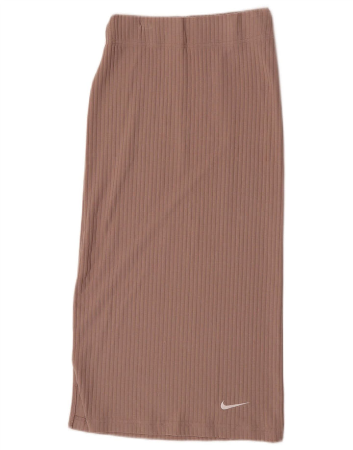 Nike Womens Midi Skirt XS W26 Beige