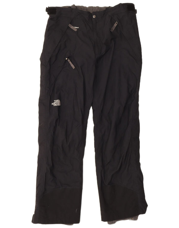 The North Face Mens Windbreaker Trousers Large W36 L32 Black Nylon