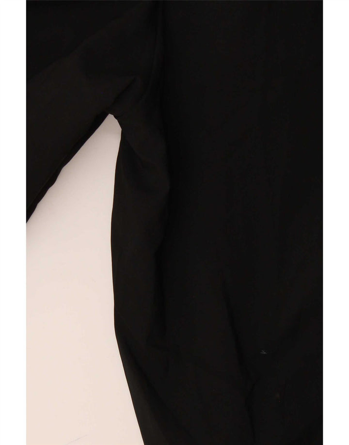 Adidas Mens Tracksuit Trousers Joggers Small Black Polyester