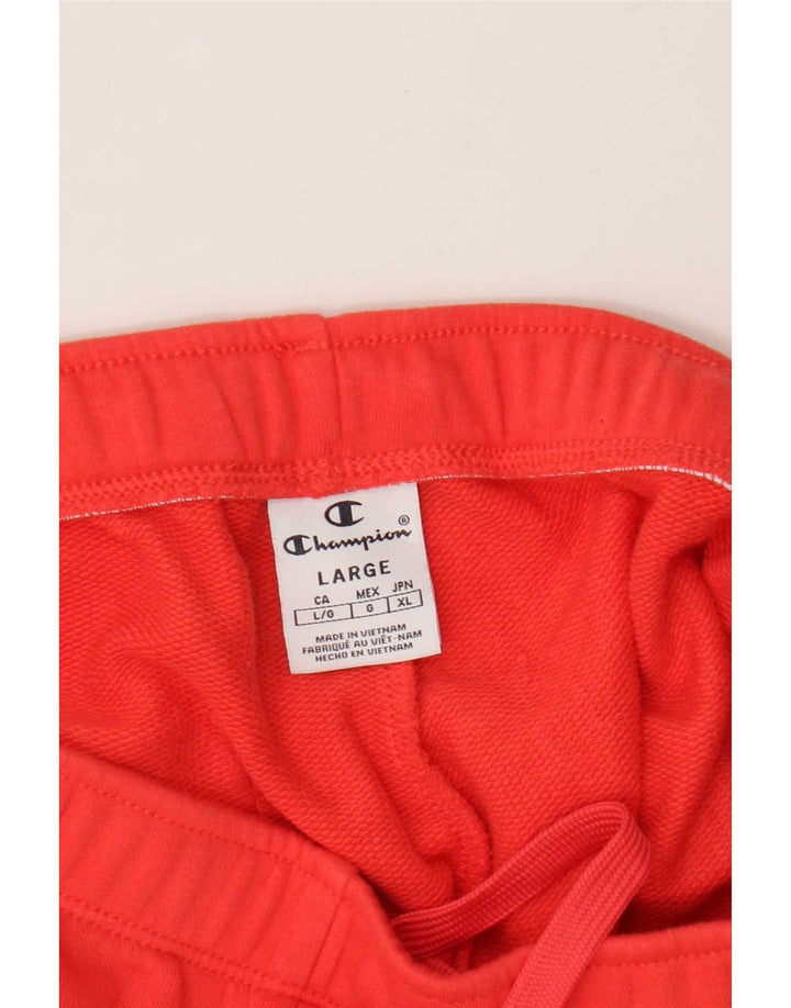 Champion Womens Tracksuit Trousers Joggers UK 16 Large Red