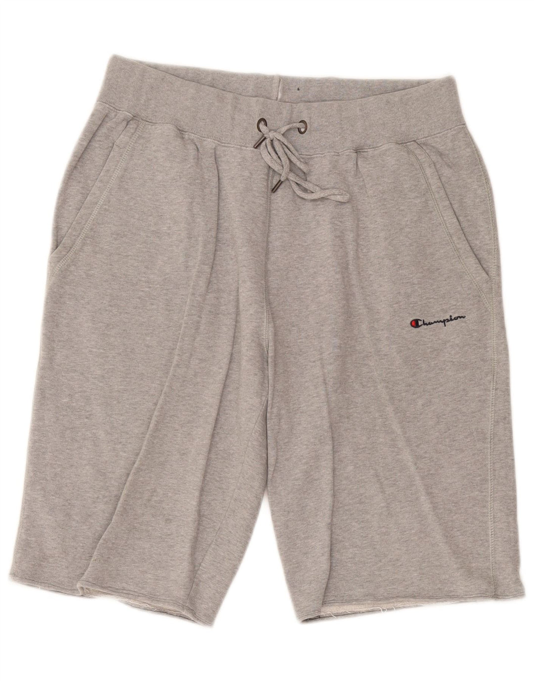 Champion Mens Sport Shorts Large Grey Flecked Cotton