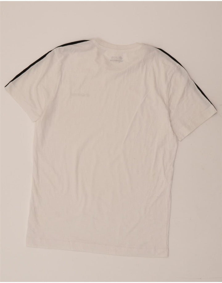 LOTTO Mens Life's T-Shirt Top Medium White Colourblock