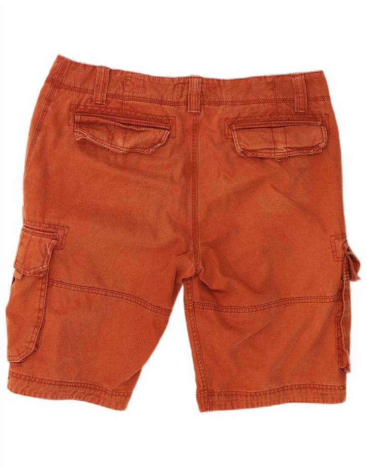 Fat Face Mens Cargo Shorts W36 Large Orange Cotton