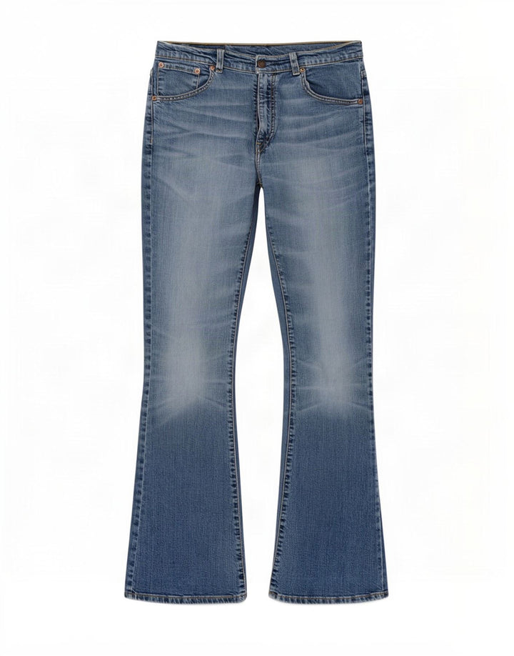 Levi's Womens 525 Bootcut Jeans W32 L34 Blue Cotton