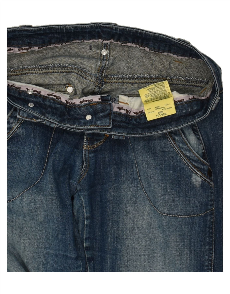 WRANGLER Womens Jamie Skinny Jeans W28 L34 Blue Cotton Vintage Wrangler and Second-Hand Wrangler from Messina Hembry 