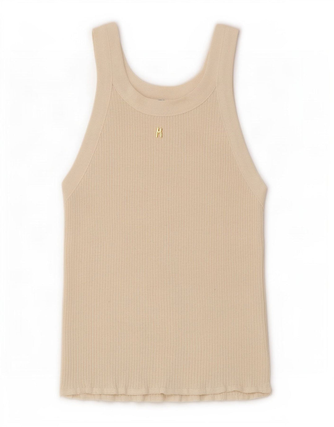 Zara Womens Vest Top UK 8 Small Beige