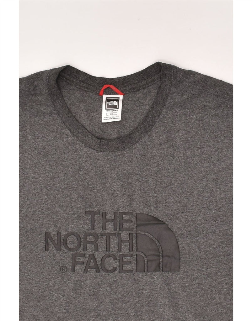 THE NORTH FACE Mens Graphic T-Shirt Top Large Grey Cotton | Vintage The North Face | Thrift | Second-Hand The North Face | Used Clothing | Messina Hembry 