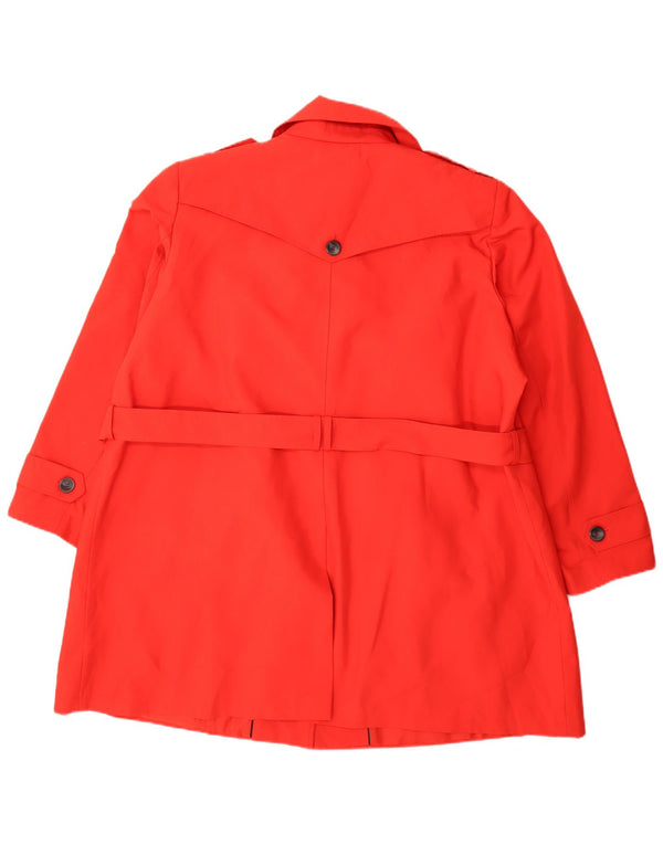 Marks & Spencer Womens Trench Coat UK 26 5XL Red Polyester