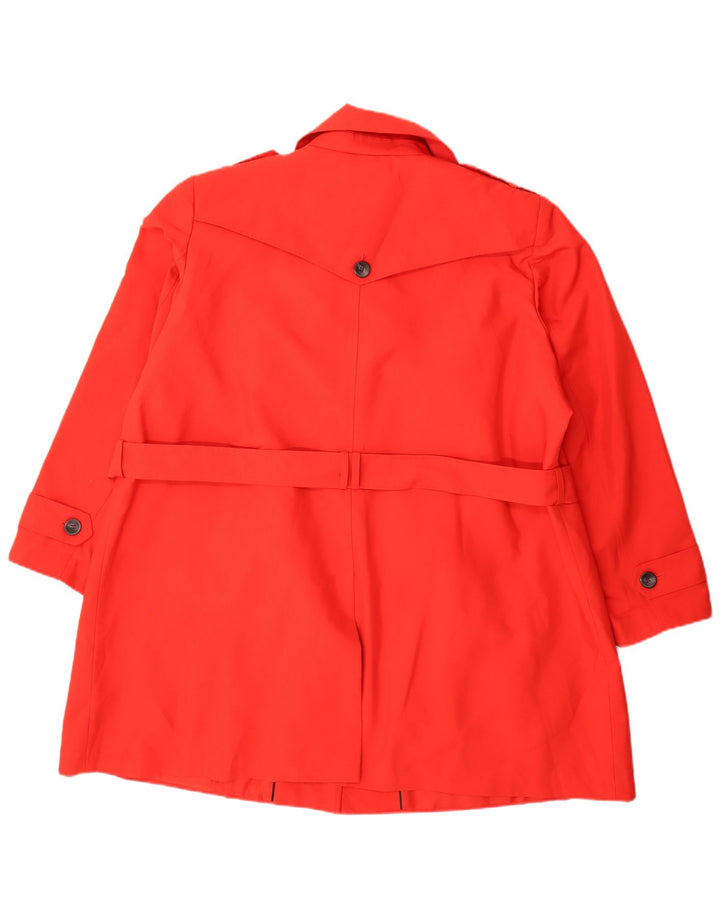 Marks & Spencer Womens Trench Coat UK 26 5XL Red Polyester