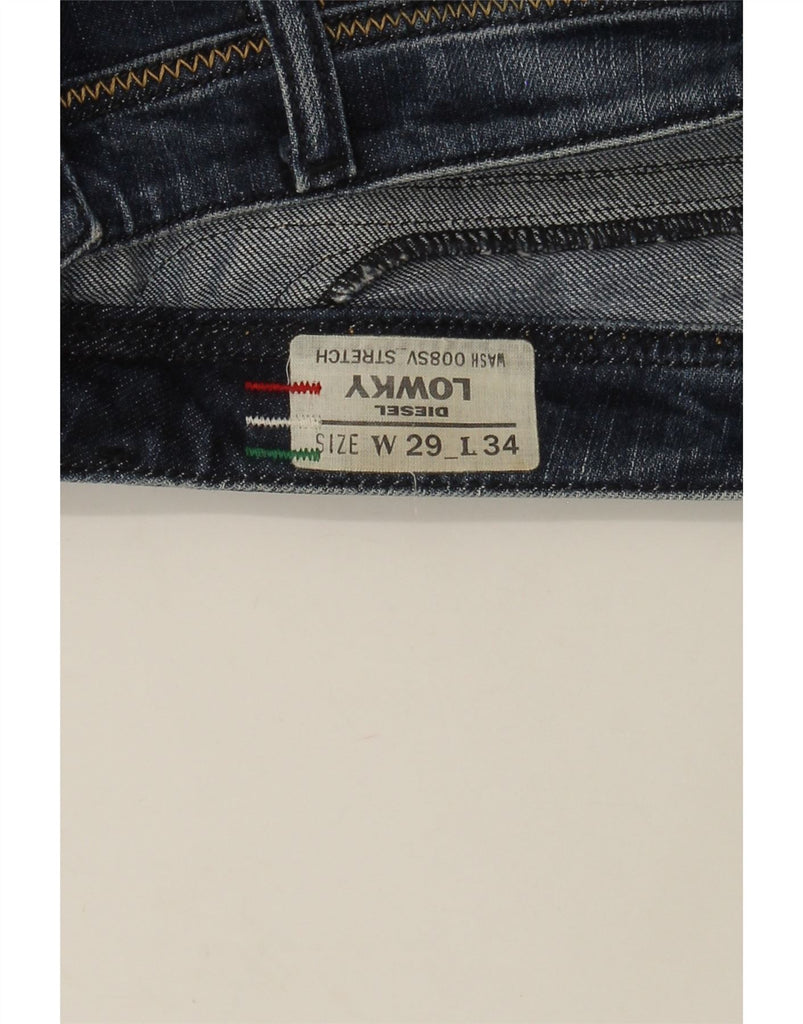 DIESEL Womens Lowky Straight Jeans W29 L34 Blue Cotton Vintage Diesel and Second-Hand Diesel from Messina Hembry 
