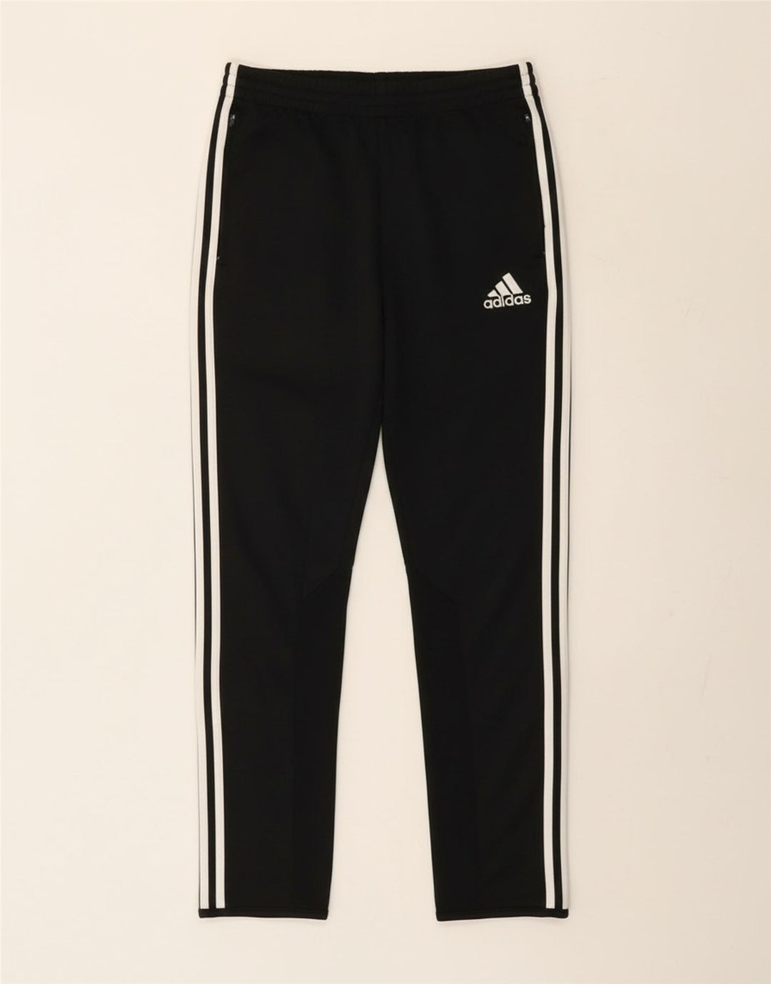 Adidas Boys Climacool Tracksuit Trousers 15-16 Years Black Colourblock