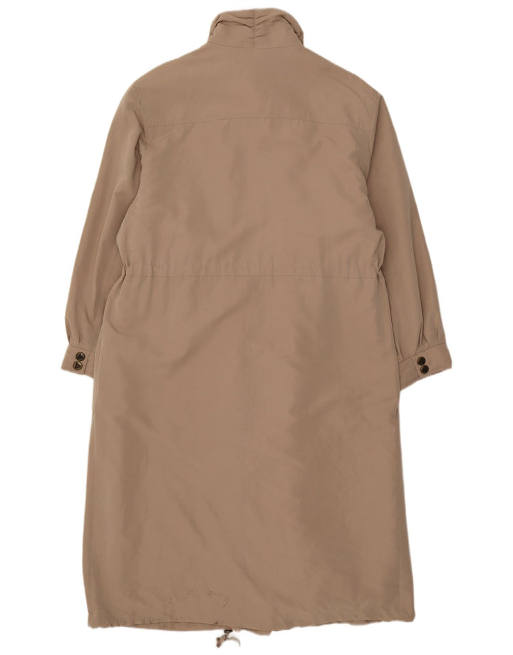 Trevira Womens Raincoat UK 16 Large Beige Polyester