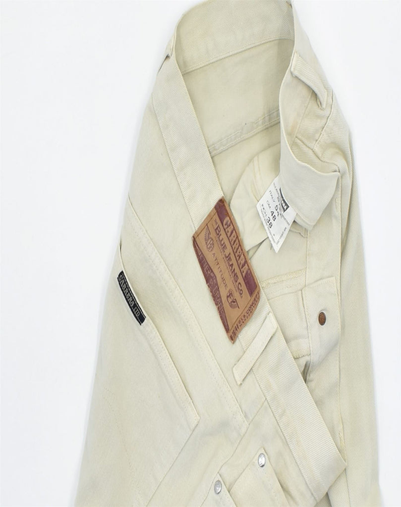 CARRERA Mens Slim Jeans W38 L31 Beige Cotton | Vintage | Thrift | Second-Hand | Used Clothing | Messina Hembry 