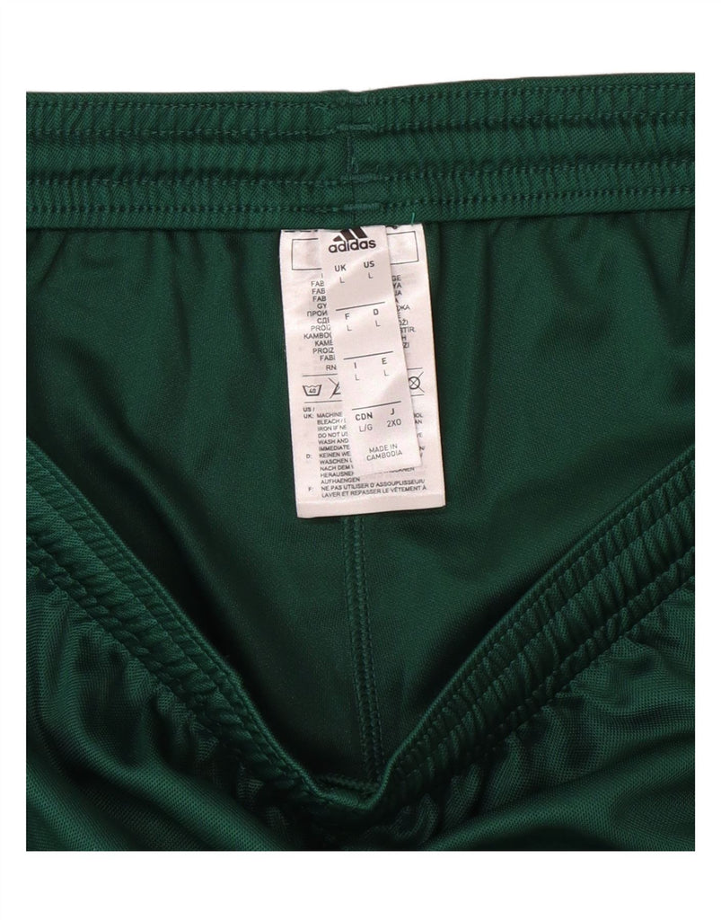ADIDAS Mens Aeroready Sport Shorts Large  Green Polyester Vintage Adidas and Second-Hand Adidas from Messina Hembry 