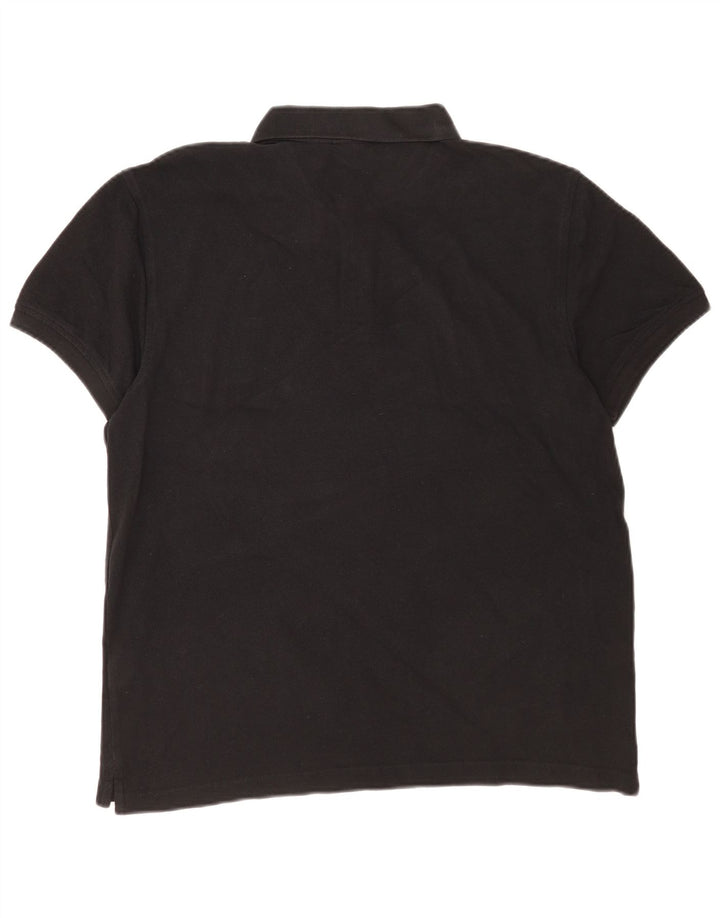 Levi's Mens Standard Fit Polo Shirt Large Black Cotton