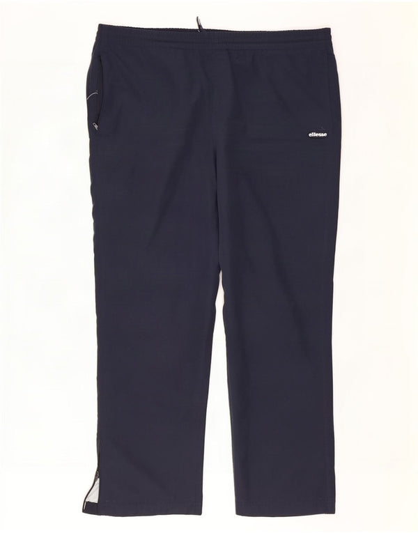 Ellesse Mens Tracksuit Trousers XL Navy Blue Polyester