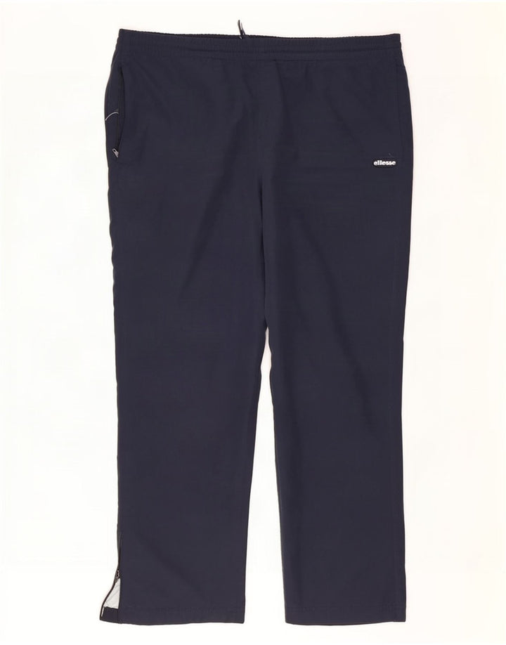 Ellesse Mens Tracksuit Trousers XL Navy Blue Polyester