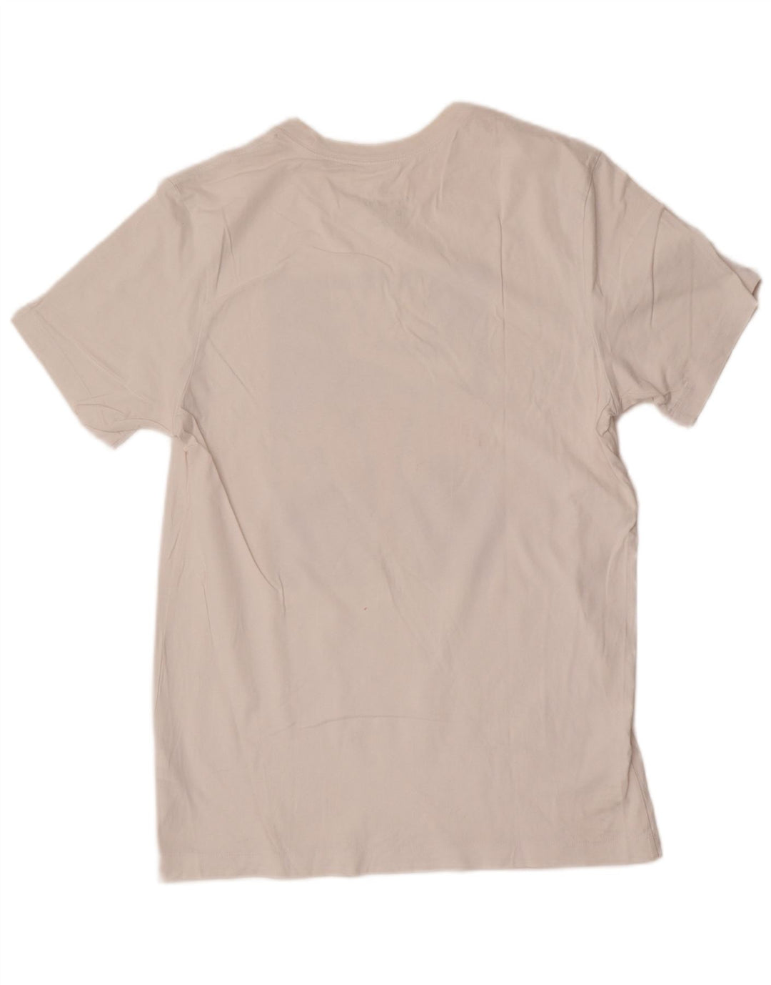 Nike Mens Graphic T-Shirt Top Medium White Cotton