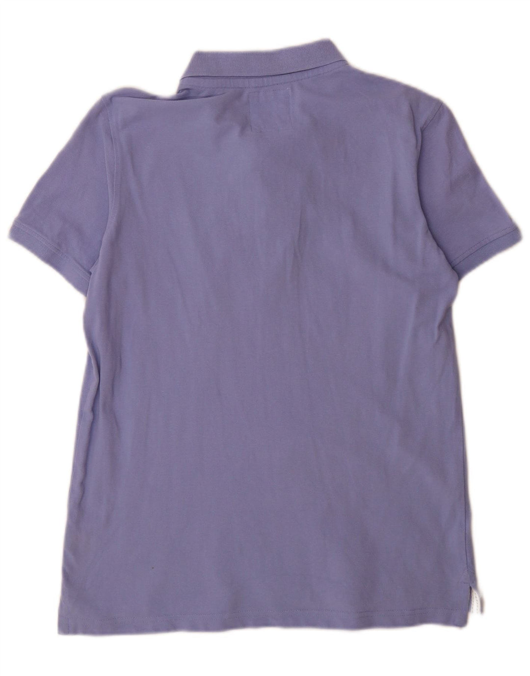 Crew Clothing Mens Polo Shirt Medium Purple Cotton