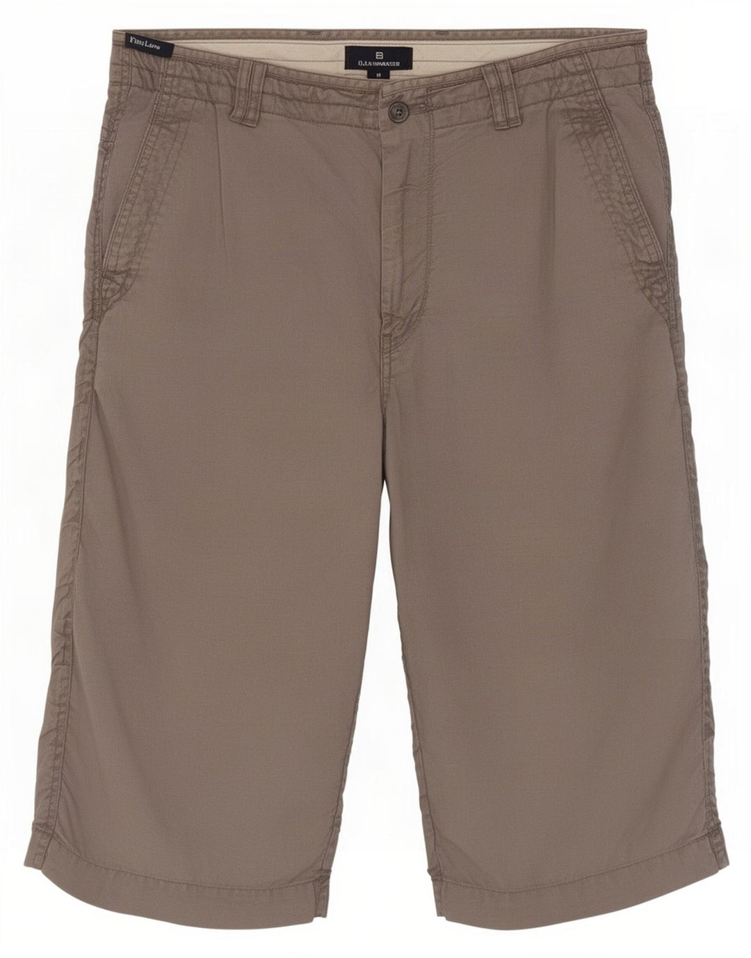 Marks & Spencer Mens Bermuda Shorts W32 Medium Grey Linen