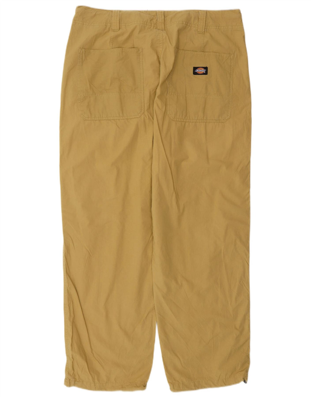 Dickies Mens Straight Cargo Trousers W36 L28 Beige Cotton