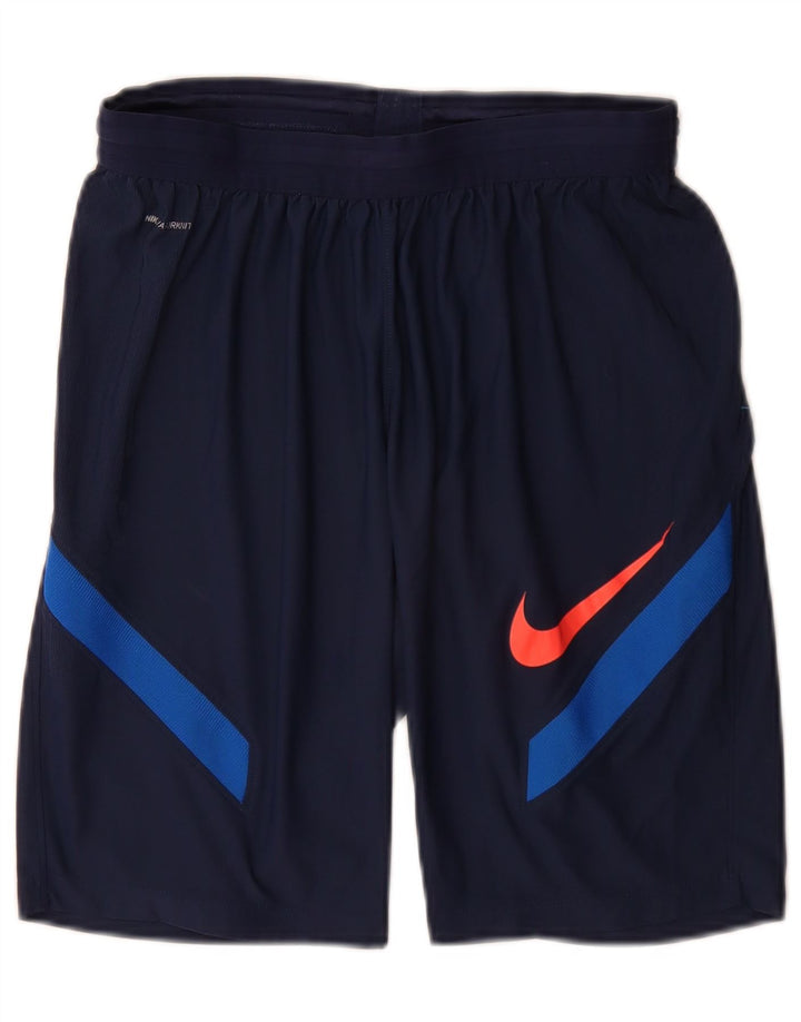Nike Mens Graphic Sport Shorts Medium  Navy Blue Colourblock