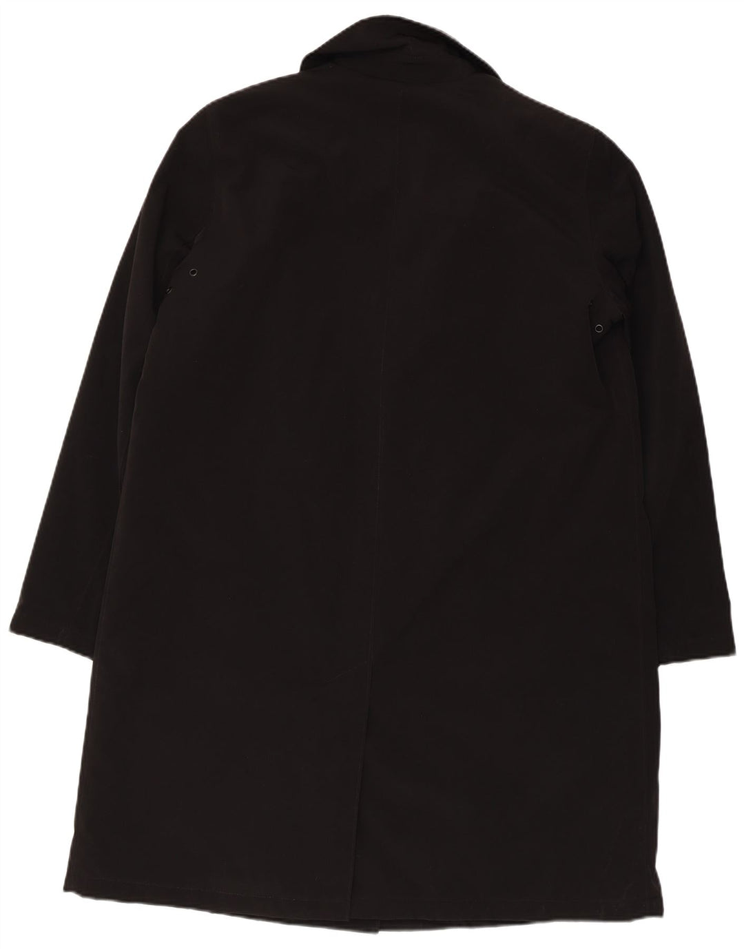 ESPRIT Womens Oversized Overcoat UK 16 Large Black Polyester