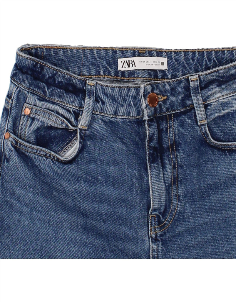 ZARA Womens Straight Jeans US 36 Small W27 L29 Blue Vintage Zara and Second-Hand Zara from Messina Hembry 