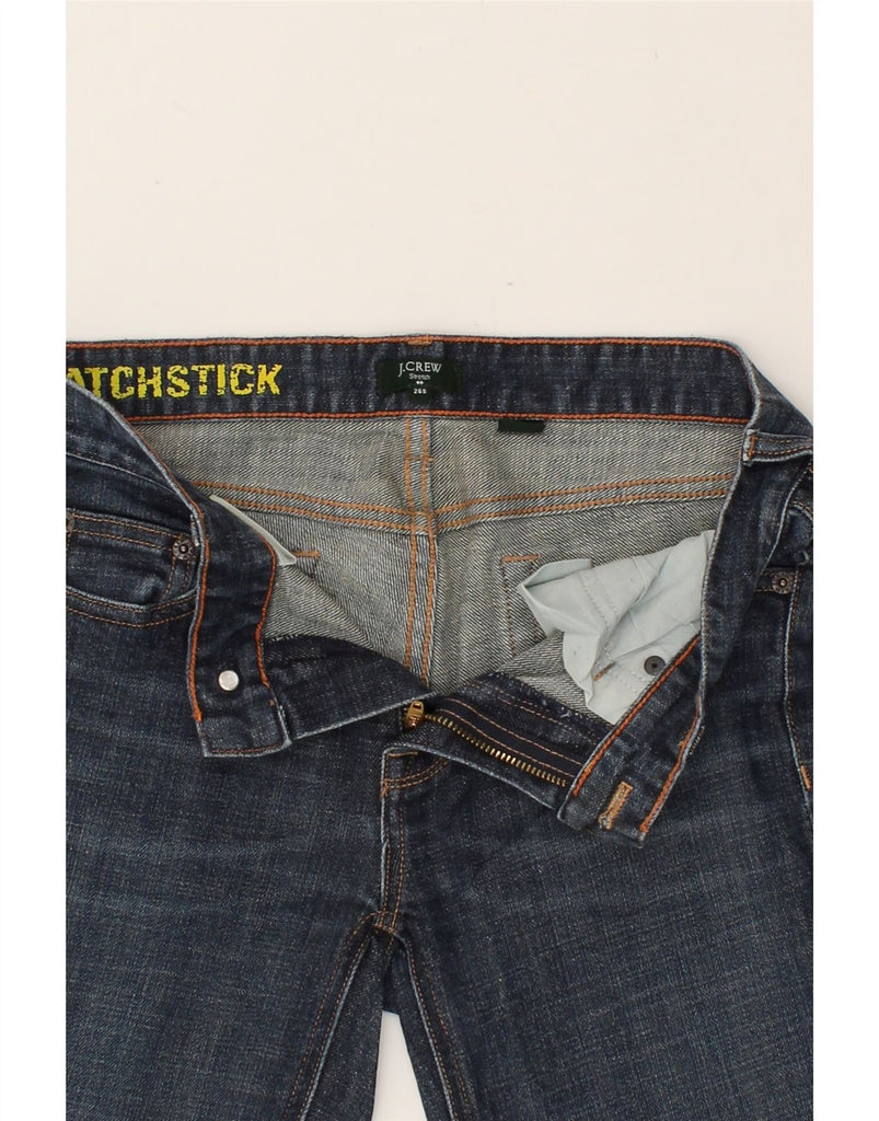 J. CREW Womens Matchstick Denim Shorts W26 Small  Blue Cotton | Vintage J. Crew | Thrift | Second-Hand J. Crew | Used Clothing | Messina Hembry 