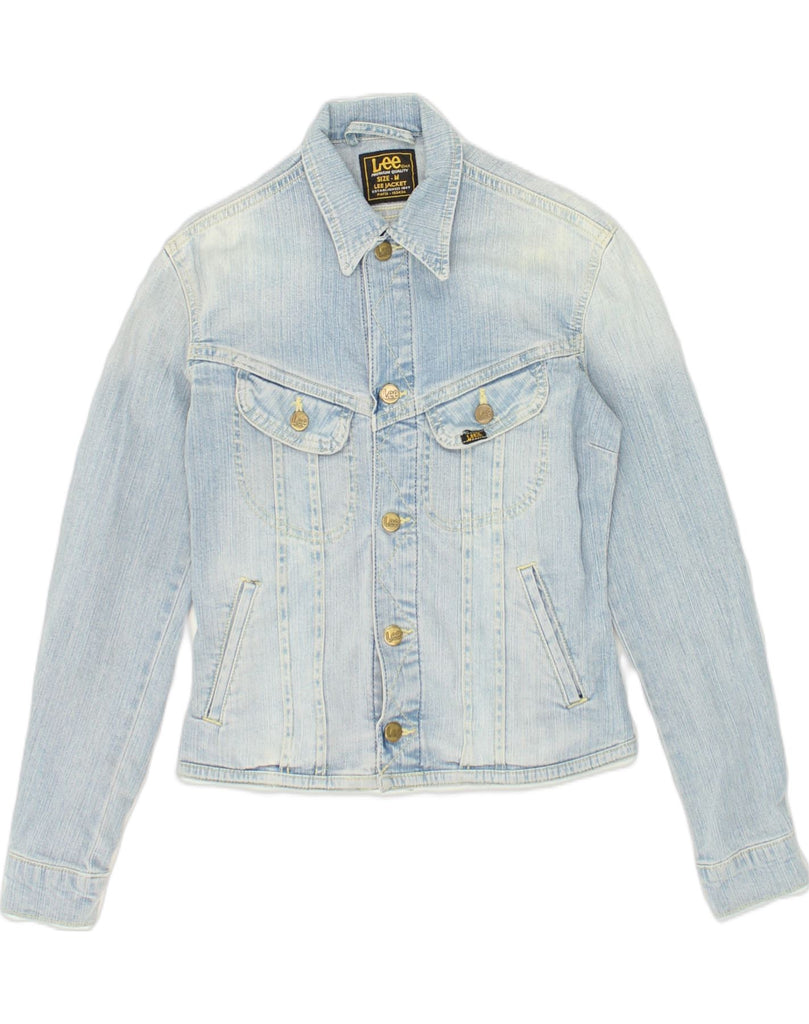 LEE Womens Denim Jacket UK 14 Medium Blue | Vintage Lee | Thrift | Second-Hand Lee | Used Clothing | Messina Hembry 