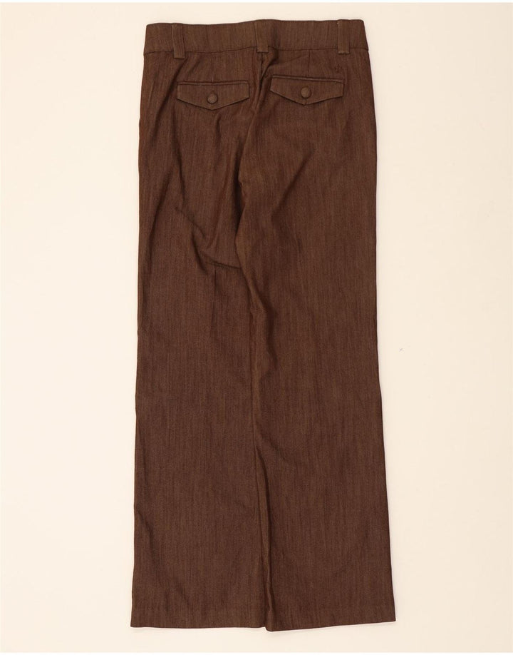 LEE Womens Straight Chino Trousers US 6 Medium W32 L32 Brown Cotton Vintage Lee and Second-Hand Lee from Messina Hembry 