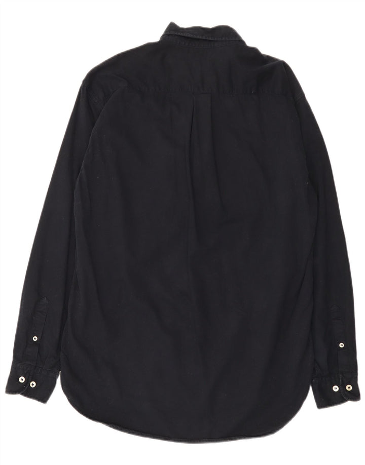 Belfe & Mens Shirt Small Navy Blue Cotton