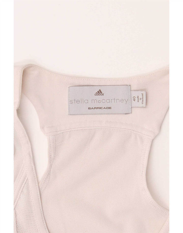 Adidas Womens Stella McCartney Graphic Vest Top IT 40 Small White
