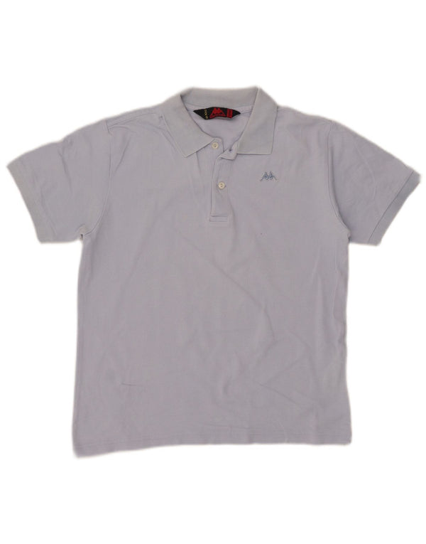 Kappa Womens Polo Shirt UK 18 XL Blue Cotton