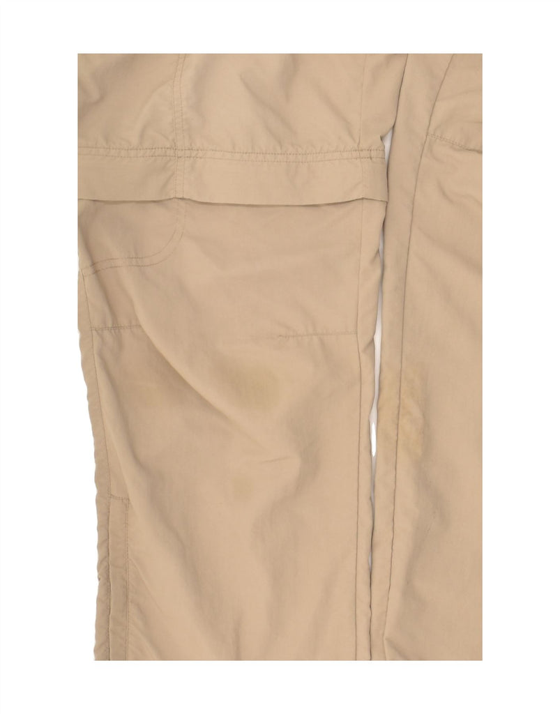 JACK WOLFSKIN Womens Casual Trousers UK 10/12 Medium W27 L33  Beige | Vintage Jack Wolfskin | Thrift | Second-Hand Jack Wolfskin | Used Clothing | Messina Hembry 