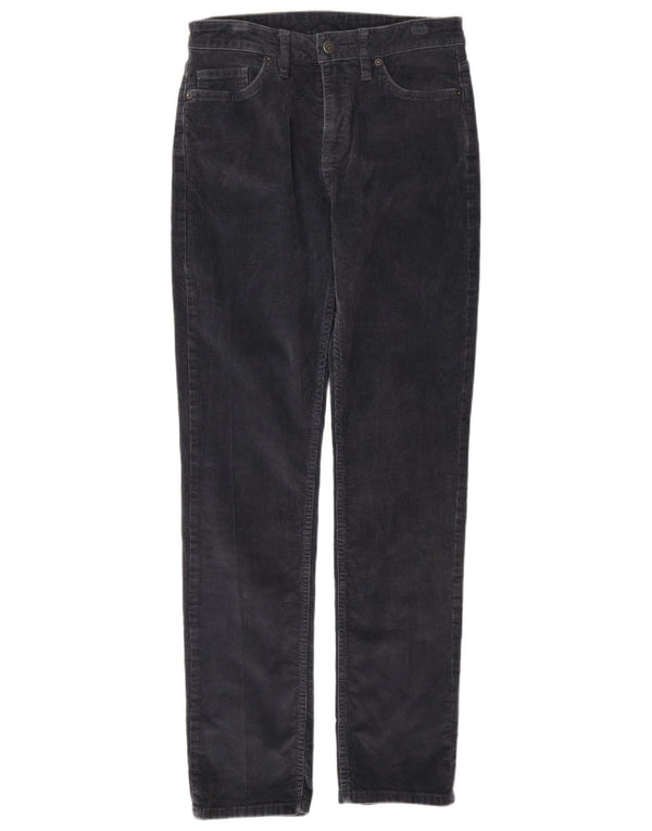 Patagonia Womens Slim Corduroy Trousers W28 L31 Grey Cotton