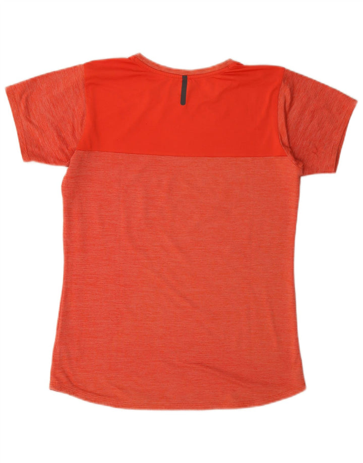 Columbia Womens T-Shirt Top UK 16 Large Orange Polyester