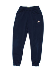 ADIDAS Boys Tracksuit Trousers Joggers 9-10 Years  Navy Blue Polyester