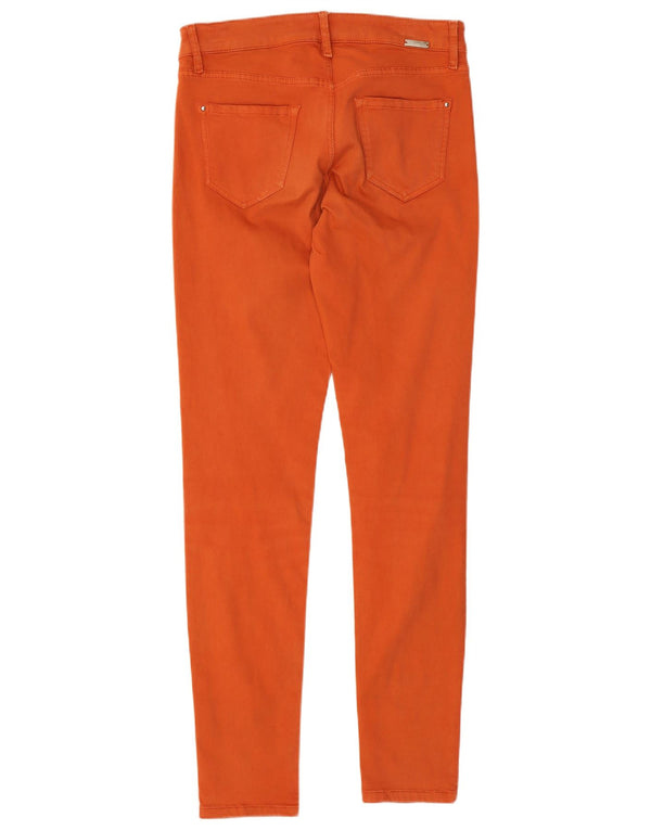 Massimo Dutti Womens Skinny Jeans EU 38 Small W28 L29 Orange